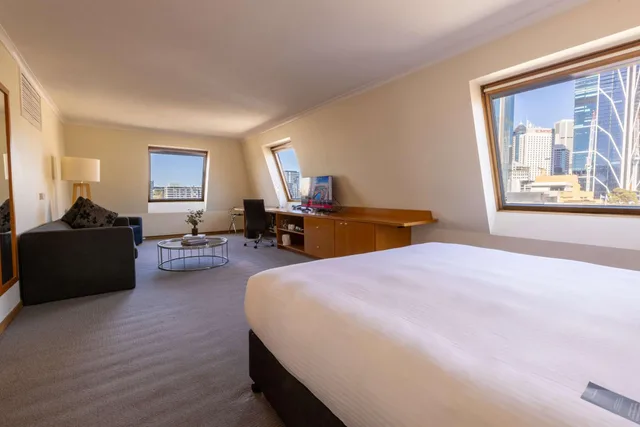 غرفة بسرير كينج بإطلالة على المرفأ، Sydney Harbour Hotel 1/3