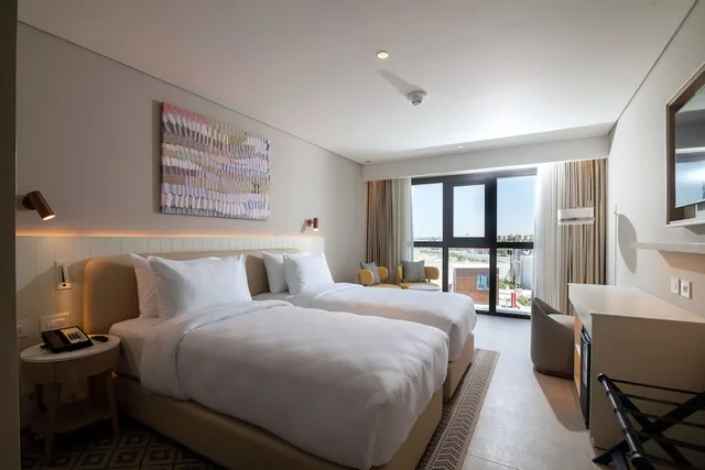 غرفة بسريرين منفصلين، Palma Bay Rotana Resort - New Alamein 9/13
