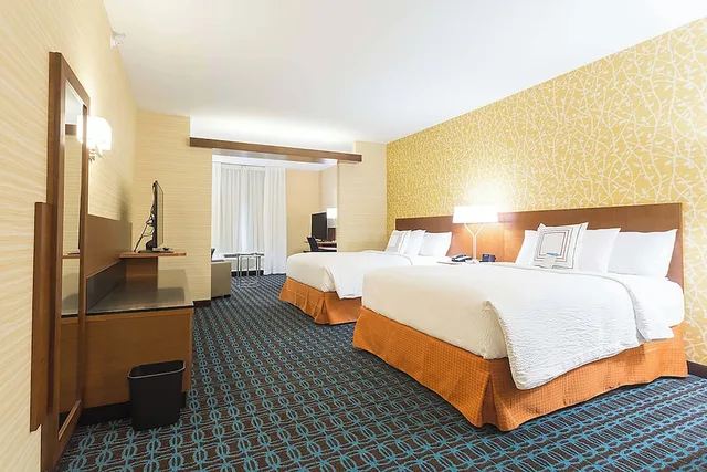 استوديو بسريرين كوين مع أريكة، Fairfield Inn And Suites Jamestown 1/1