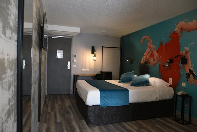 غرفة كومفورت بسرير مزدوج، The Originals Boutique, Hotel Montelimar 2/4