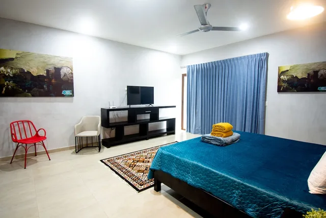 غرفة سوبيريور بسرير كينج بإطلالة على المسبح، Hotel Casa Tortuga Tulum 4/8