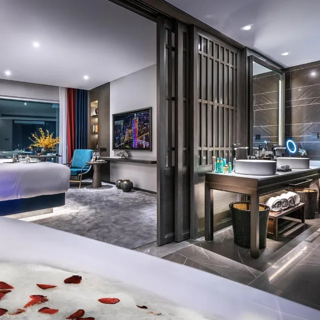 Tower, Deluxe, Suite, River View، Elegant Hotel (Zhujiang New Town Canton Tower) 8/8