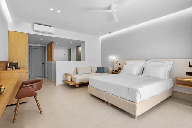 غرفة بسرير مزدوج بإطلالة على الحديقة، Ventale Island Breeze Resort 2/5