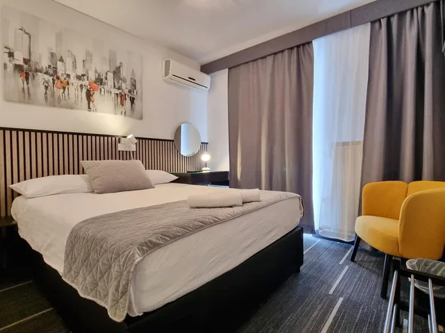 غرفة قياسية بسرير مزدوج أو سريرين منفصلين بشرفة، Bio Hotel 1/9