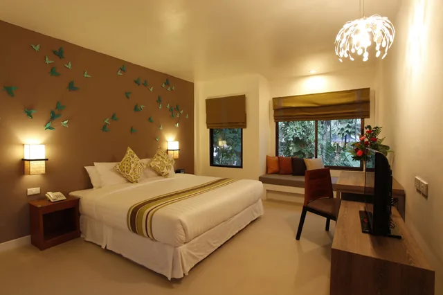غرفة ديلوكس بسريرين منفصلين بغرفة نوم واحدة، The Viridian Resort 3/10