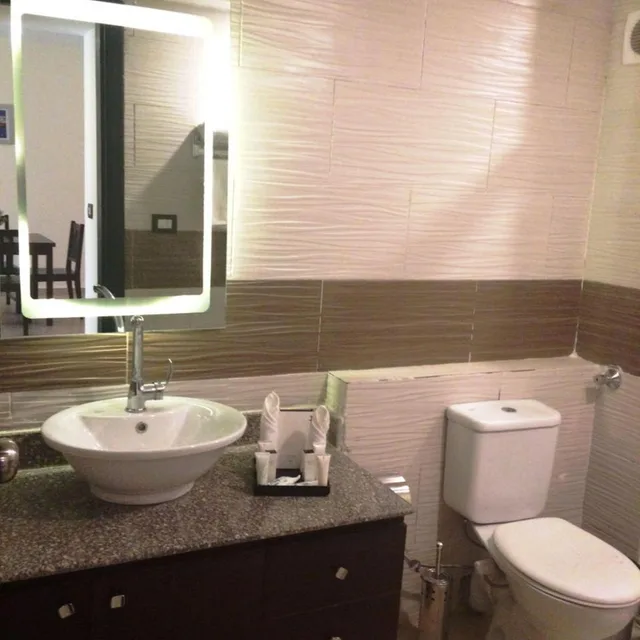 جناح بسرير كينج بإطلالة على المسبح، Elite Residence Tulip & Aqua Park 7/10