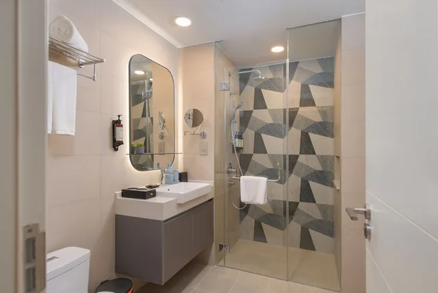 شقة ديلوكس بسرير كينج وسريرين منفصلين بغرفتي نوم، Citadines Roces Quezon City 4/5