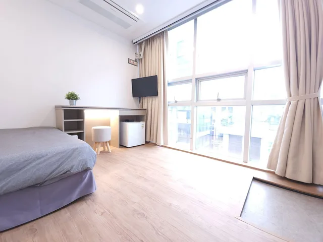 غرفة ديلوكس بسرير مزدوج، OYO Hostel Myeongdong 2 1/1