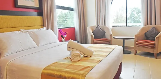 غرفة ديلوكس بسرير كوين، Pantai Puteri Hotel Malacca 3/10
