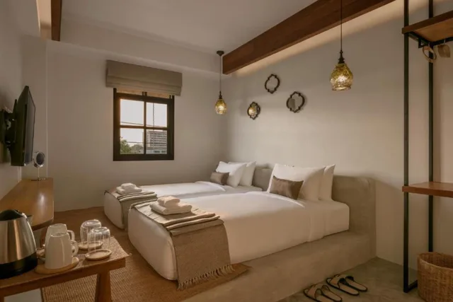 غرفة بسرير مزدوج أو سريرين منفصلين، The Motifs Eco Hotel 2/2