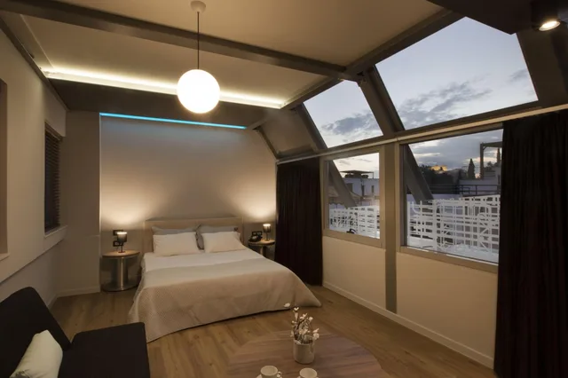 Design, Double Bed, Acropolis View، Pi Athens 1/3