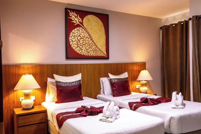 غرفة سوبيريور بسريرين منفصلين، Huen Jao Ban Hotel 5/10