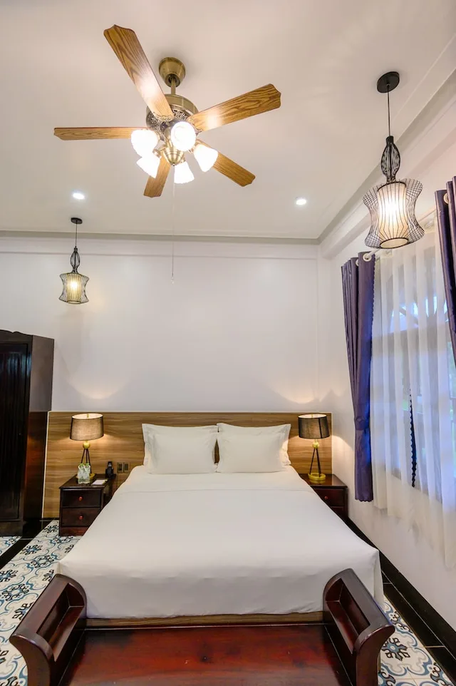 غرفة ديلوكس بسرير كينج بإطلالة على الحديقة، Can Tho Eco Resort 1/3