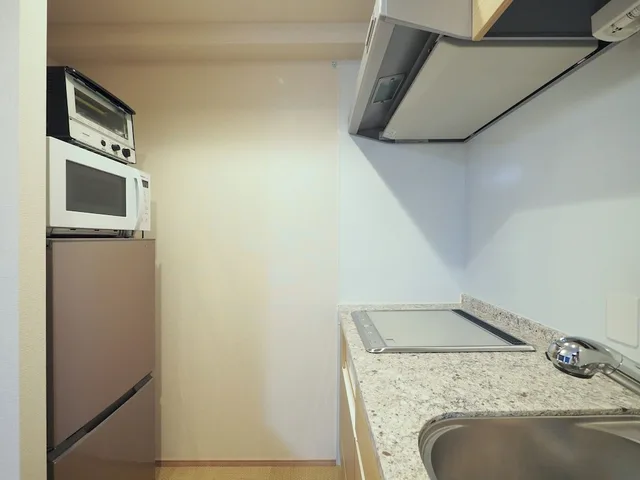 غرفة بسريرين مزدوجين بمطبخ، HIYORI RESIDENCE KYOTO KAMOGAWA 12/12
