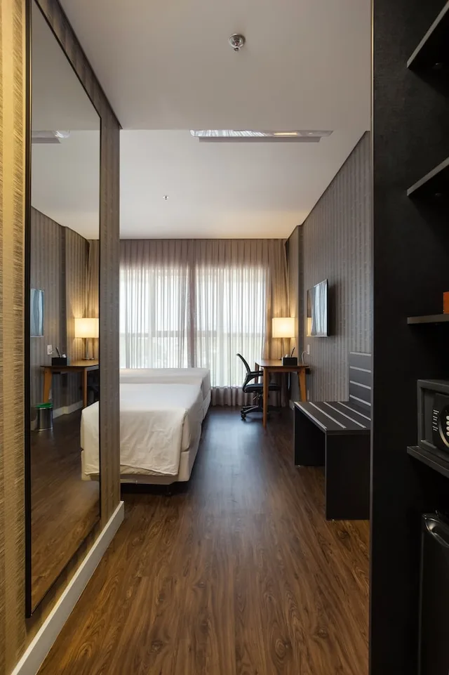 غرفة سوبيريور بسريرين مزدوجين، Hilton Garden Inn Itajai 2/4
