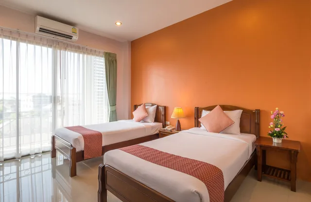 غرفة سوبيريور بسريرين منفصلين، Krabi Phetpailin Hotel 4/6
