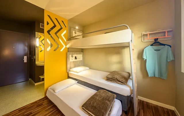 غرفة قياسية بسرير بطابقين مع سرير إضافي، Ibis Budget SP Centro Sao Joao 4/7