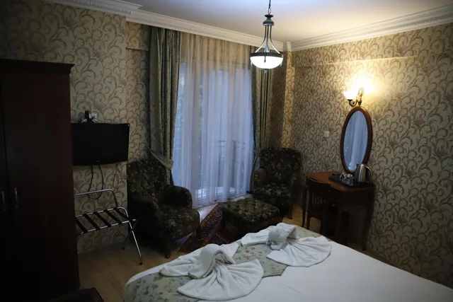 غرفة قياسية بسرير مزدوج أو سريرين منفصلين، Basileus Hotel 9/10
