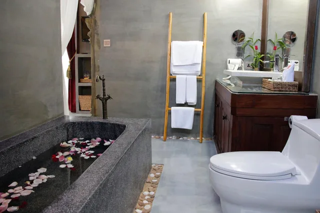 جناح ديلوكس بسرير مزدوج بشرفة، Cambana D Angkor Suites 8/10