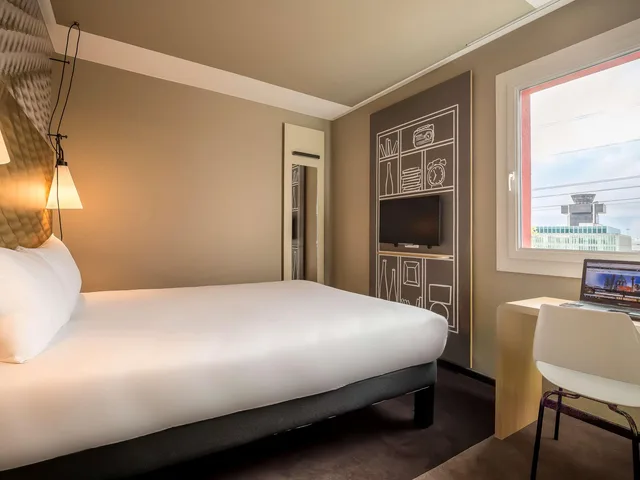 غرفة بسرير مزدوج، IBIS GENEVE AEROPORT 2/5