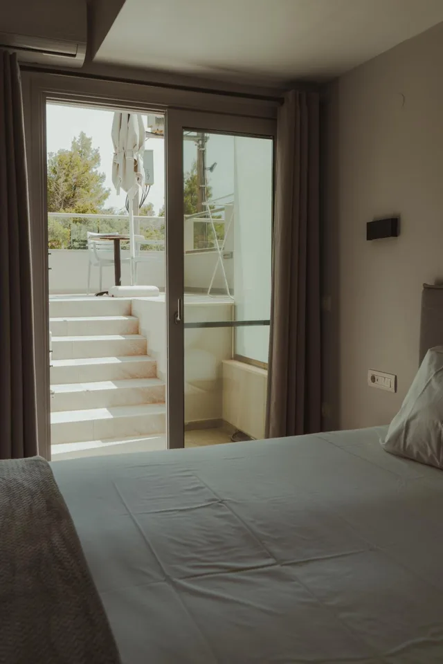 غرفة سوبيريور بسرير مزدوج أو سريرين منفصلين بشرفة، Limanaki Hotel 1/7