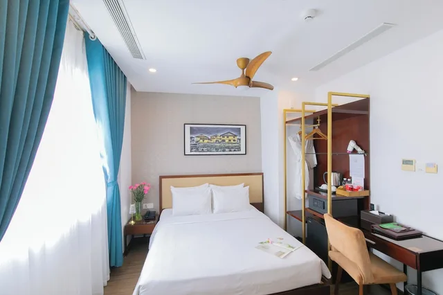 غرفة سوبيريور بسرير كوين بإطلالة على المدينة، Ritzy Boutique Hotel Da Nang 6/10