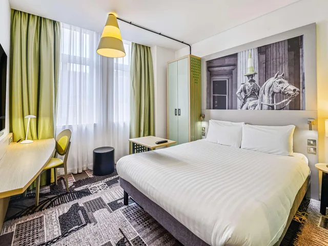 غرفة قياسية بسرير كوين، ibis Styles Glasgow Centre George Square 2/5