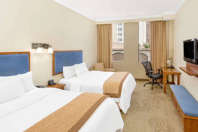 Room, 2 Double Beds, Wyndham Garden Baronne Plaza New Orleans 3/10