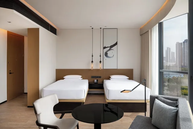 غرفة سوبيريور بسريرين منفصلين، Fairfield by Marriott Xi an Chanba 2/3