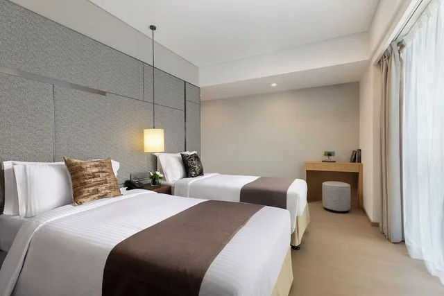 شقة تنفيذية بسرير كينج وسريرين منفصلين وسرير كوين بـ3 غرف نوم، Ascott Guangzhou 2/10