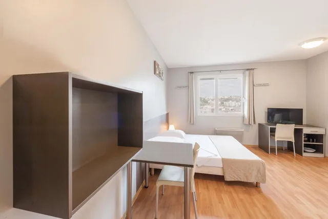 Studio, Double Bed, Sofa, City Residence Marseille 1/1
