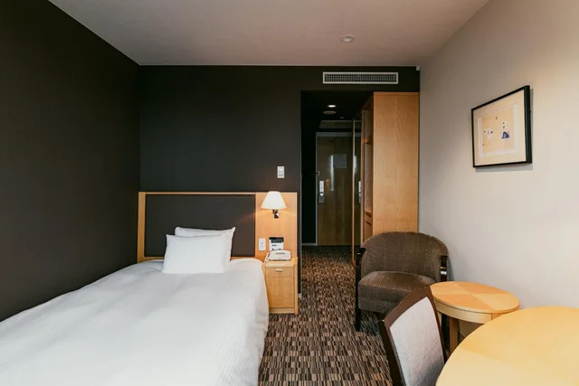 غرفة صغيرة مزدوجة كومفورت للمدخنين، Oarks Canal Park Hotel Toyama 1/3