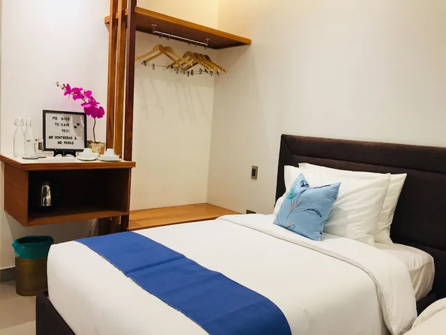 غرفة ديلوكس بسريرين مزدوجين، White Breeze Palawan Boutique Hotel 3/10