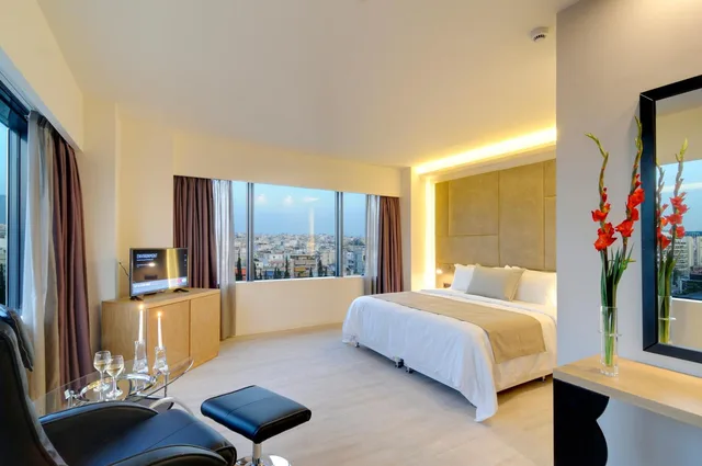 جناح جونيور بسرير مزدوج مع أريكة، Athens Avenue Hotel 1/2