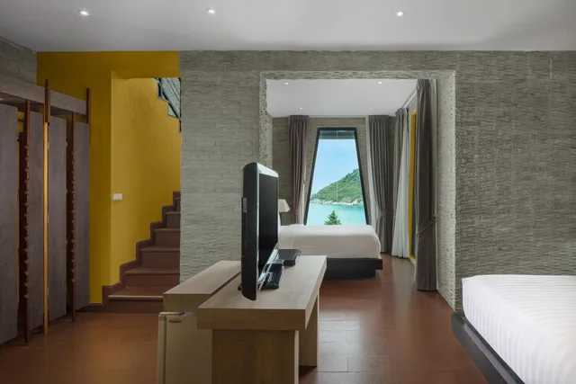 فيلا غراند ديلوكس بإطلالة على البحر بجاكوزي، Panviman Resort Koh Phangan 5/9