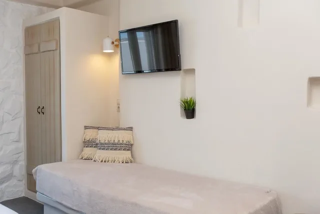 دوبلكس بسريرين منفصلين وسريرين مزدوجين مع أريكة، Ampelos Residence 1/3