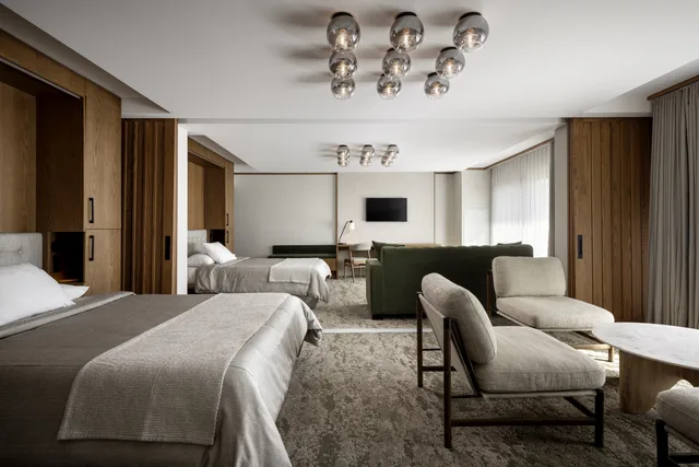 جناح بسريرين كوين، Banff Park Lodge 3/10