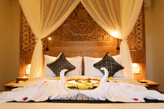 جناح بسرير كينج، Ubud Inn Cottages 1/10