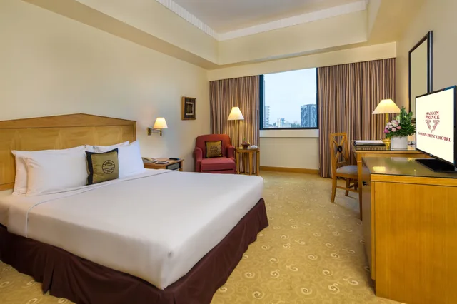 غرفة ديلوكس تنفيذية بسرير مزدوج أو سريرين منفصلين، Saigon Prince Hotel 6/10