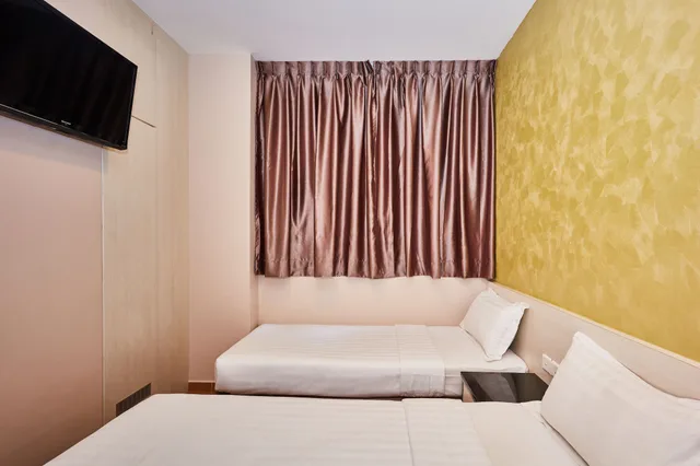 غرفة سوبيريور بسريرين منفصلين، Ibis Budget Singapore West Coast 4/6