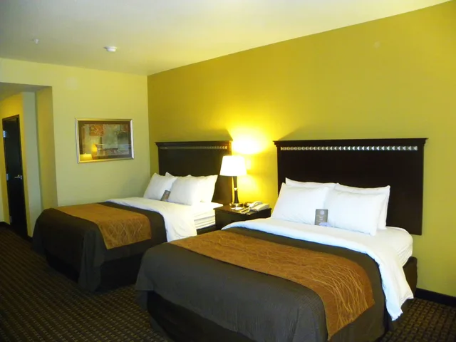 غرفة قياسية بسريرين كوين، Comfort Inn and Suites Regional Medical Center 1/2