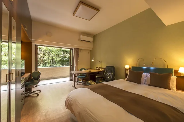 جناح تنفيذي بسرير كوين بمطبخ، Hotel New Yokosuka 1/2