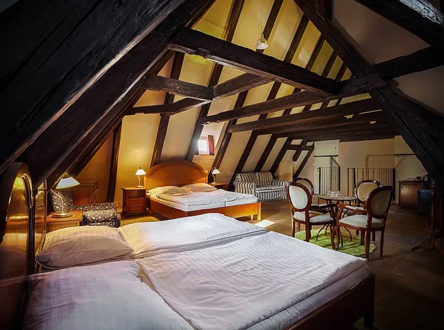 جناح بسرير مزدوج وسريرين منفصلين، Hotel U Tri Bubnu 1/7