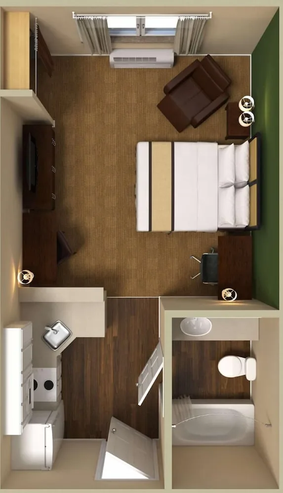 استوديو بسريرين مزدوجين، Extended Stay America Suites Pittsburgh Monroeville 10/10