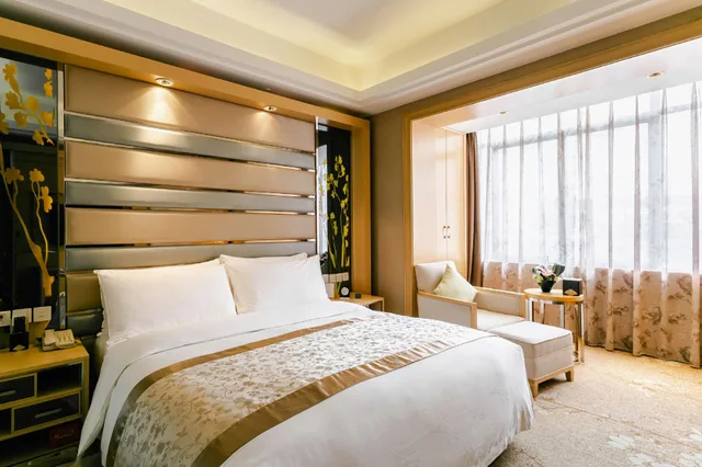 غرفة بزنس تنفيذية بسرير كوين، Wangjiang Hotel Chengdu 3/4