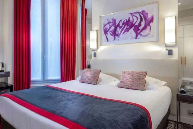 غرفة كلاسيكية بسرير كوين، Hotel Du Bois Champs-Elysees 2/9
