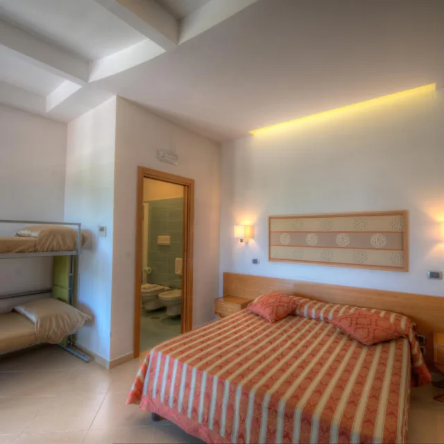 غرفة عائلية في الملحق، Hotel Zeus Pompei 1/8