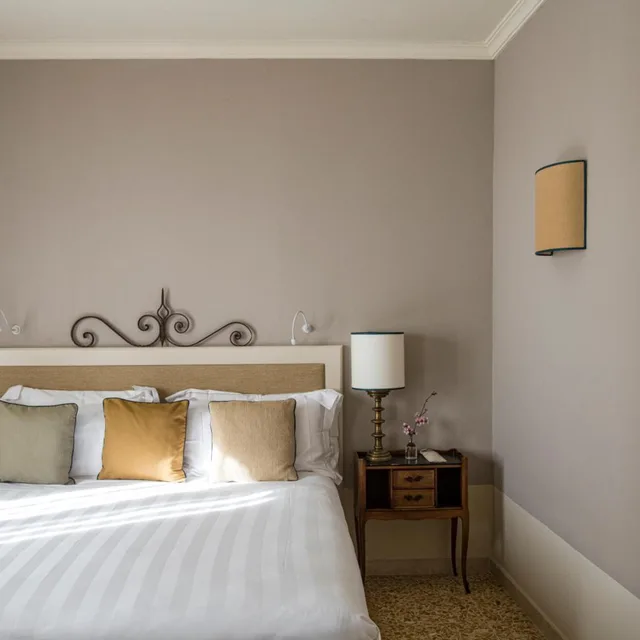 غرفة بسرير مزدوج أو سريرين منفصلين بإطلالة، La Posta Hotel & Thermal Spa 2/10