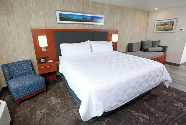 غرفة قياسية بسرير كينج مع سرير سحّاب إضافي، Holiday Inn Hotel And Suites Sioux Falls Airport 1/1