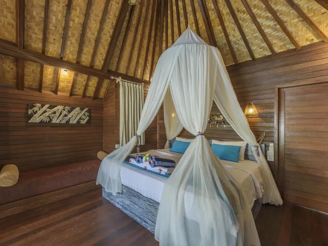 Hut, Superior, Queen Bed, Garden View، Lembongan Bay Shore Huts 2/3